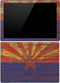 Arizona Flag Dark Wood Surface Pro 4 Skin